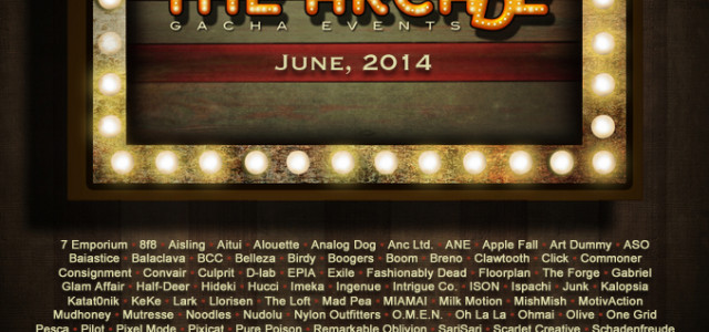 The Arcade Gacha Events: June 2014 Line-up
